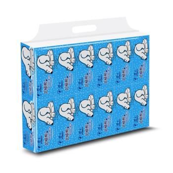 《北極熊》環保抽取式衛生紙100抽x72包-箱