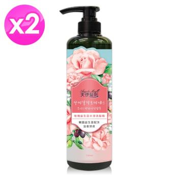 韓國天使髮則玫瑰益生菌水潤洗髮精740ml x2瓶