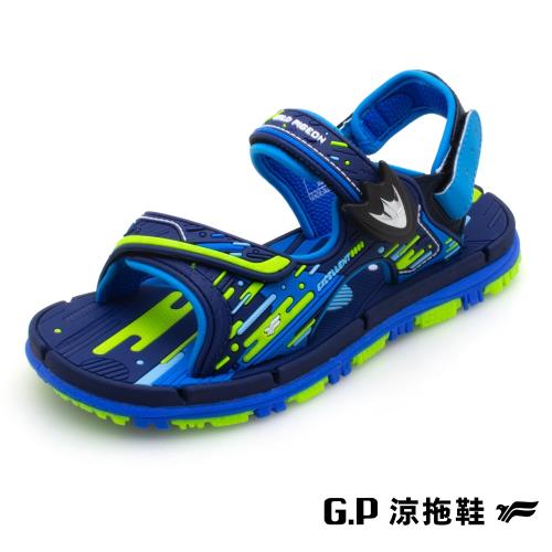 G.P 兒童休閒兩用涼拖鞋-寶藍色 G1623B GP 涼鞋 拖鞋 童鞋 一鞋兩穿
