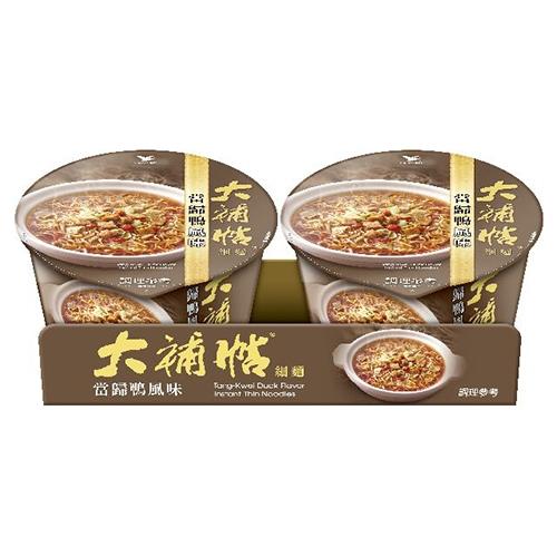 統一大補帖－當歸鴨風味細麵102Gx2入【愛買】