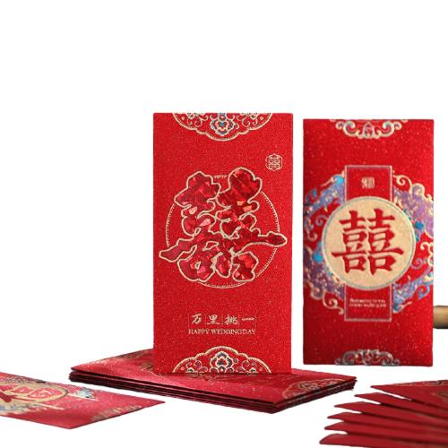 【一組6入】高質感紅包袋 浮雕紅包 過年紅包袋 兔年紅包袋 新年紅包帶 喜慶紅包袋 壓歲包