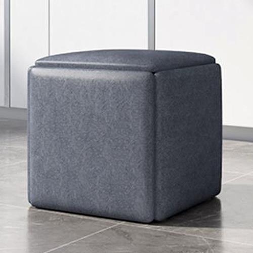 契斯特-一凳變五凳魔術方凳45X45cm 深灰  預(凳子 矮凳 休閒椅 方形椅)