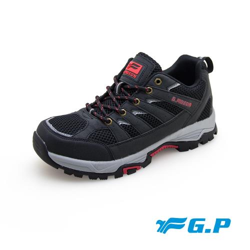 G.P 登山休閒鞋(P7631M-14)黑紅色(SIZE:40-44) GP