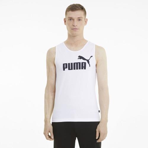 【PUMA】PUMA No.1 Logo 男款 白色 休閒背心 58667002【KAORACER】