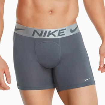Nike 2022男時尚莫代爾彈力灰色四角修飾內褲