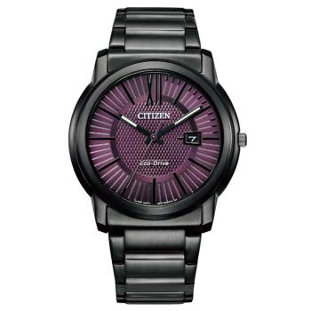 CITIZEN星辰 光動能 簡約時尚男性腕錶 AW1217-83X