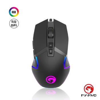 【MARVO魔蠍】G941 RGB LED可編程電競滑鼠