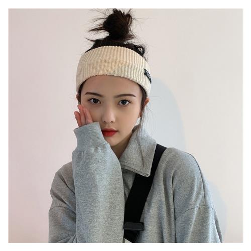 梨花HaNA 韓國運動系女孩可當耳罩．加厚寬針織髮帶