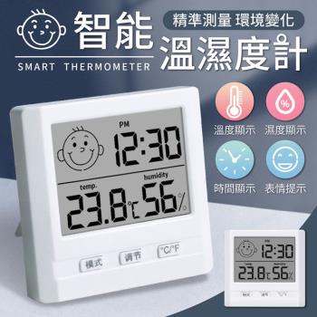 【御皇居】智能溫濕度計( 室內家用溫度計 一機多用)