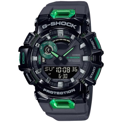 CASIO 卡西歐 G-SHOCK 綠惡魔 藍牙運動手錶 GBA-900SM-1A3