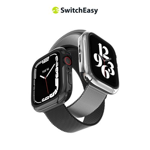 SwitchEasy 美國魚骨 Apple Watch 9/8/7 航太鋁合金手錶保護殼 Odyssey Glossy Edition 41mm