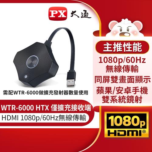 PX大通 WTR-6000 HTX 智慧無線會議 高效率影音傳輸 HDMI無線會議系統 發射器(快速到貨)