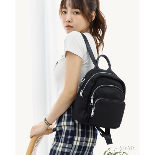 MYMY 休閒時尚尼龍小後背包 (防潑水)