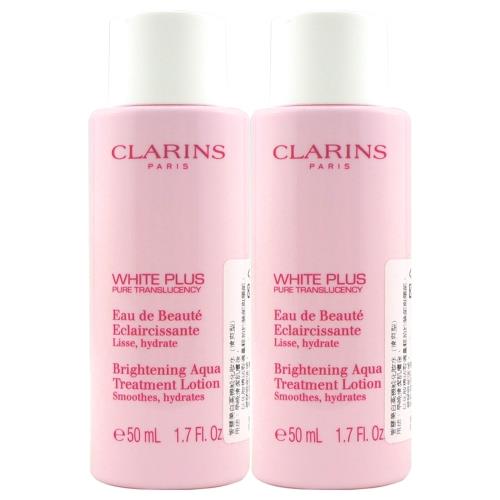 【CLARINS 克蘭詩】智慧美白高機能化妝水 50ML x 2 -清爽型