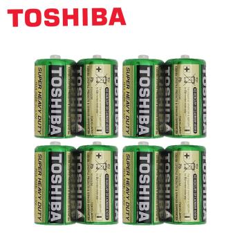 【東芝TOSHIBA】2號(C)環保 碳鋅電池 8入 (1.5V無汞 無鎘 無汙染)