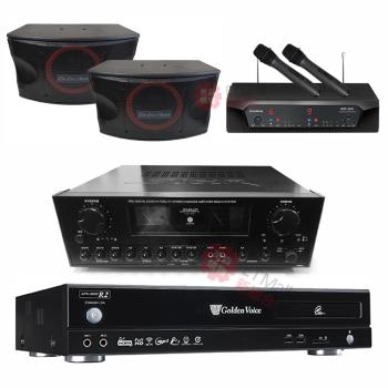 金嗓 CPX-900 R2伴唱機 4TB+SAK-5888擴大機+NDR-2620無線麥克風+DoDo AUDIO KA-10PLUS喇叭