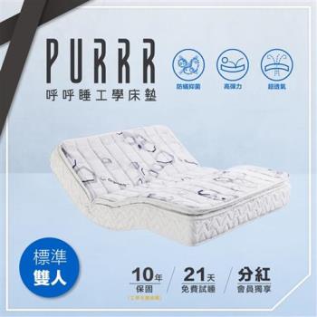 呼呼睡工學床墊 機能石墨烯工學系列電動床墊-標準雙人