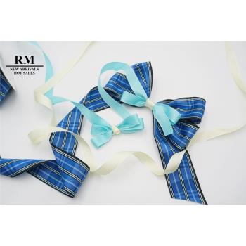 特惠套組 湛藍大海套組 緞帶套組 禮盒包裝 蝴蝶結 手工材料
