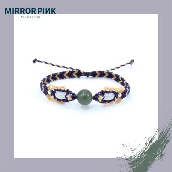 【MIRROR 皇宣緣】芙瓊翡翠蠟線手鍊