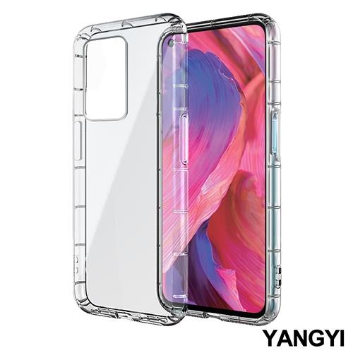 【YANGYI揚邑】OPPO A74 5G / A54 5G 空壓氣囊式耐磨防摔手機殼