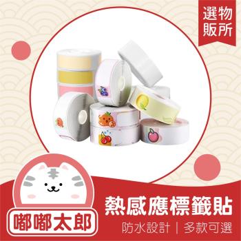 【嘟嘟太郎-D11精臣標籤紙(單賣純白標籤貼)】標籤貼 藍芽連線 熱感應 影印機 列印 貼紙 標籤