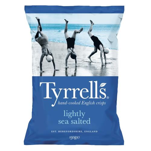 【Tyrrells泰勒思】英國洋芋片150g-薄鹽