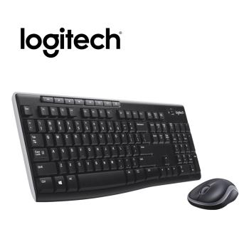 Logitech 羅技 MK270r 無線鍵盤滑鼠組 (黑)