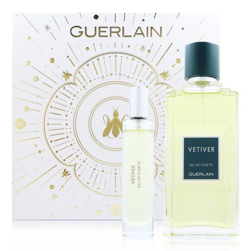 GUERLAIN 嬌蘭  VETIVER 香根草(三劍客-偉之華)男性淡香水禮盒(100ML+10ML)