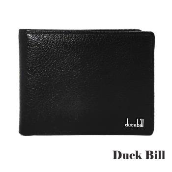 短夾Duck Bill二折式真皮側翻短夾