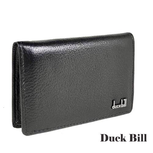 短夾Duck Bill二折式真皮側翻短夾