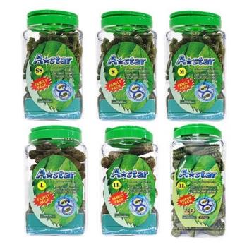 A-Star-多效雙頭潔牙骨桶裝1100g±5%