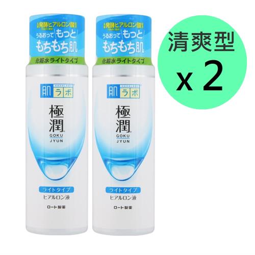 日本肌研 極潤保濕化妝水(清爽型) 170mlx2入組
