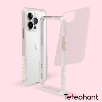 Telephant太樂芬 iPhone 13 Pro NMDer 抗汙防摔手機殼-愛的豹豹