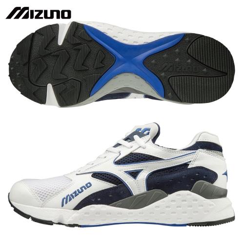 Mizuno Mondo Control 男鞋 女鞋 慢跑 網布 透氣 白 藍 灰【運動世界】D1GA201114