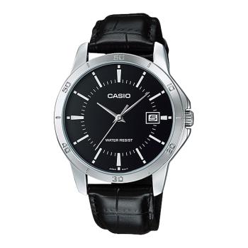 【CASIO 卡西歐】送禮首選-時尚氣質女錶 皮革錶帶 日期顯示(LTP-V004L-1A)