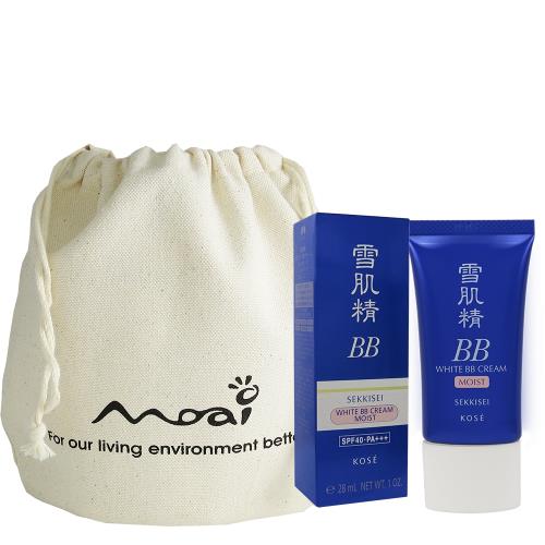 KOSE雪肌精透亮煥白BB霜SPF50+PA++++ 26ml 明亮色#01/自然色#02 任選1入(贈束口袋)