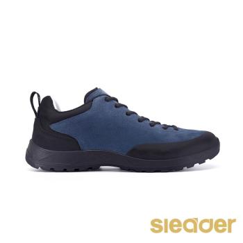 【sleader】暢遊高性能防水綁帶戶外休閒男鞋-SL64(藍)