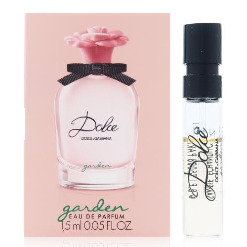 DOLCE & GABBANA Dolce Garden 恬蜜花園女性淡香精 1.5ML 