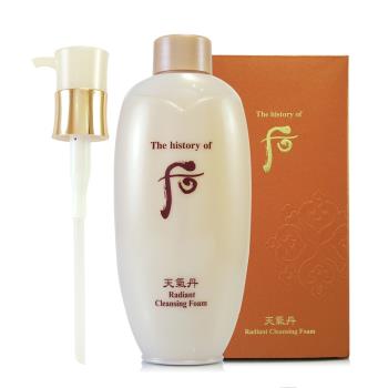 WHOO后 天氣丹華炫黃金山蔘潔顏精華200ml(盒裝/正統公司貨)