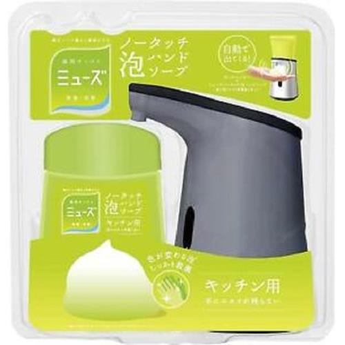 日本【MUSE 】自動感應泡沫洗手液機&amp;補充罐250ml-廚房用