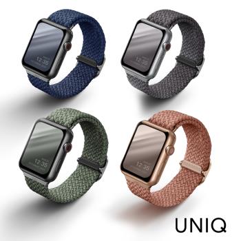 UNIQ Apple Watch 38/40/41mm Aspen 防潑水高彈力編織單圈錶帶