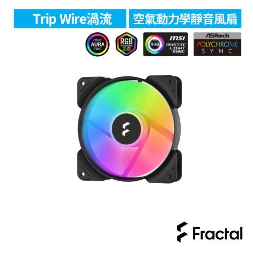 【Fractal Design】Aspect RGB 風扇12cm-黑