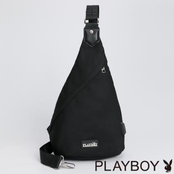 PLAYBOY - 單肩背包 Streamline系列 - 黑色