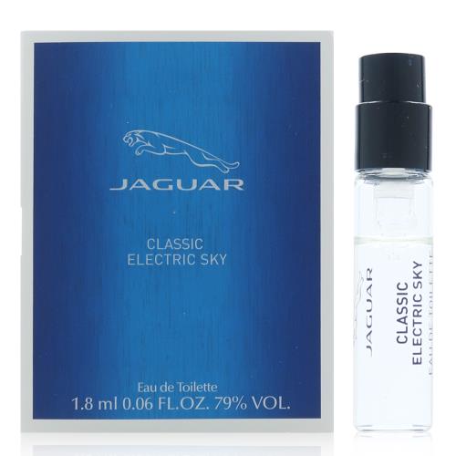 JAGUAR 積架 CLASSIC ELECTRIC SKY 閃電奔馳淡香水 1.8ML