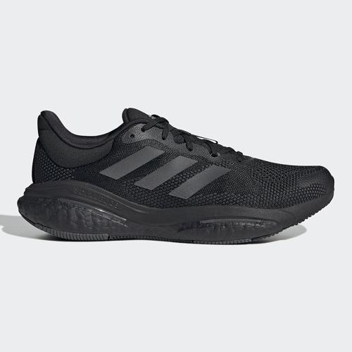 Adidas SOLARGLIDE 5 男鞋 慢跑 BOOST 緩震 針織 全黑【運動世界】GX5468