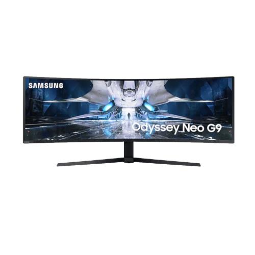 SAMSUNG三星 49型 LS49AG950NCXZW  Mini LED曲面電競螢幕