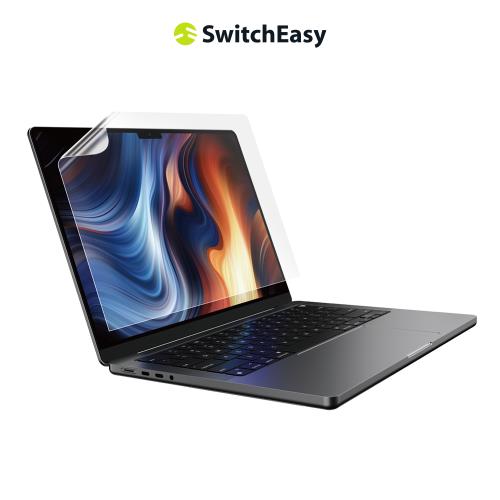 SwitchEasy 美國魚骨 MacBook 13吋 EasyVision高解析透明防反光螢幕保護膜(通用最新M2)