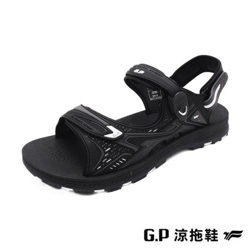 G.P(男女共用款)NewType柔軟耐用止滑 涼拖鞋 -黑色(另有黑紅色)