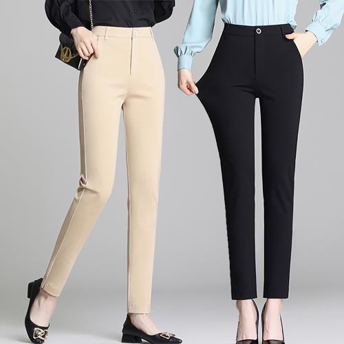 麗質達人 - 8026實穿百搭長褲-二款二色