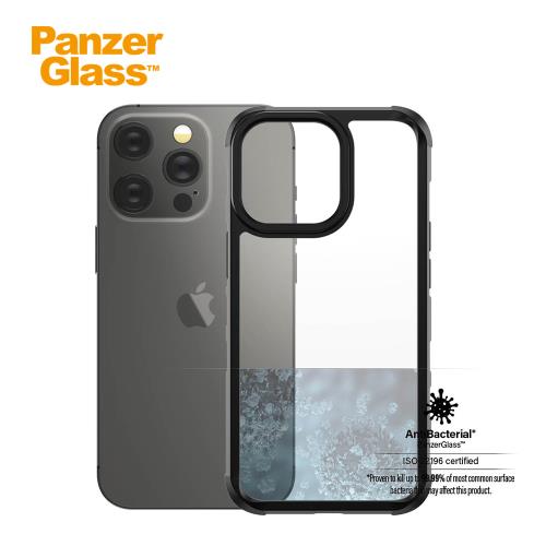 PanzerGlass iPhone 13 Pro Silverbullet 耐衝擊抗菌軍規防摔手機殼-黑